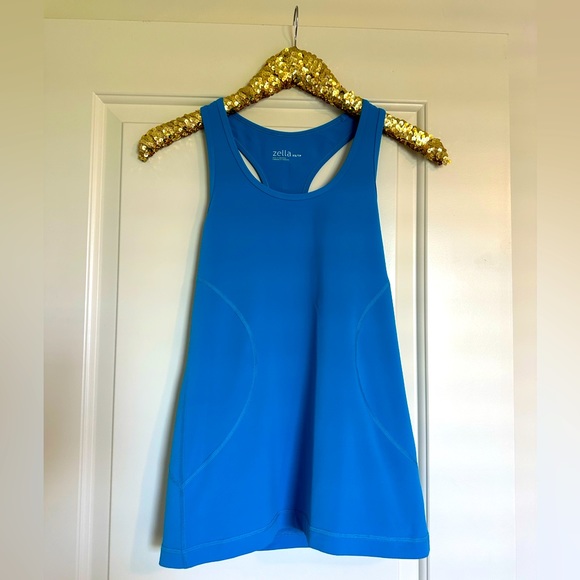 Zella Tops - Zella athletic tank top. Blue. Size xs